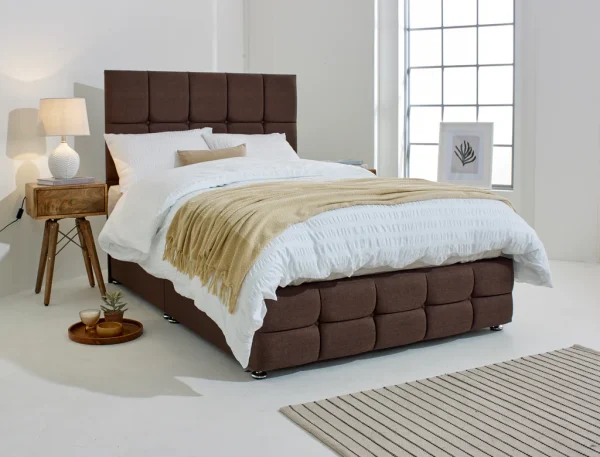 Colorado Divan Bed Set With Headboard Plus Footboard